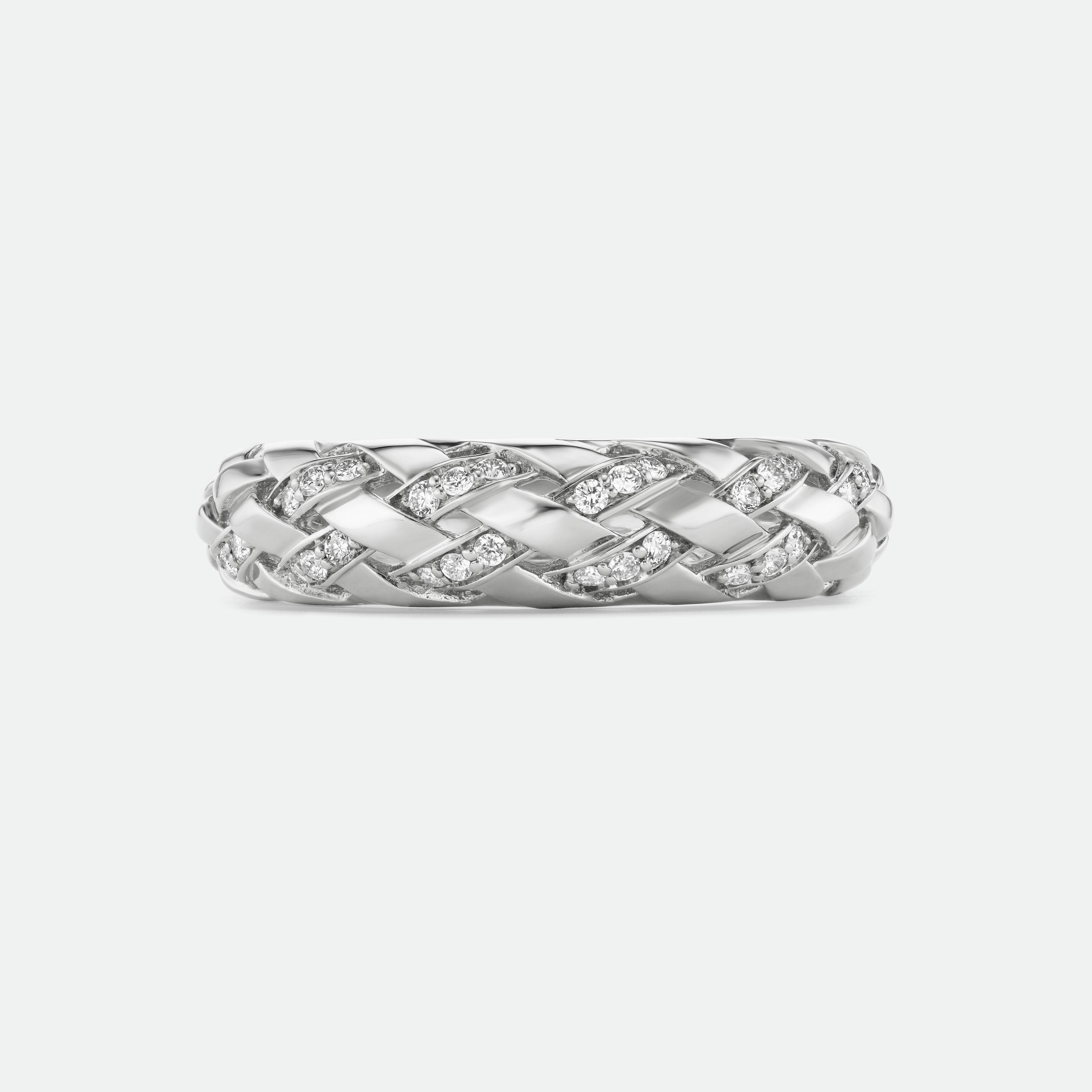 Woven Band 01, Pave