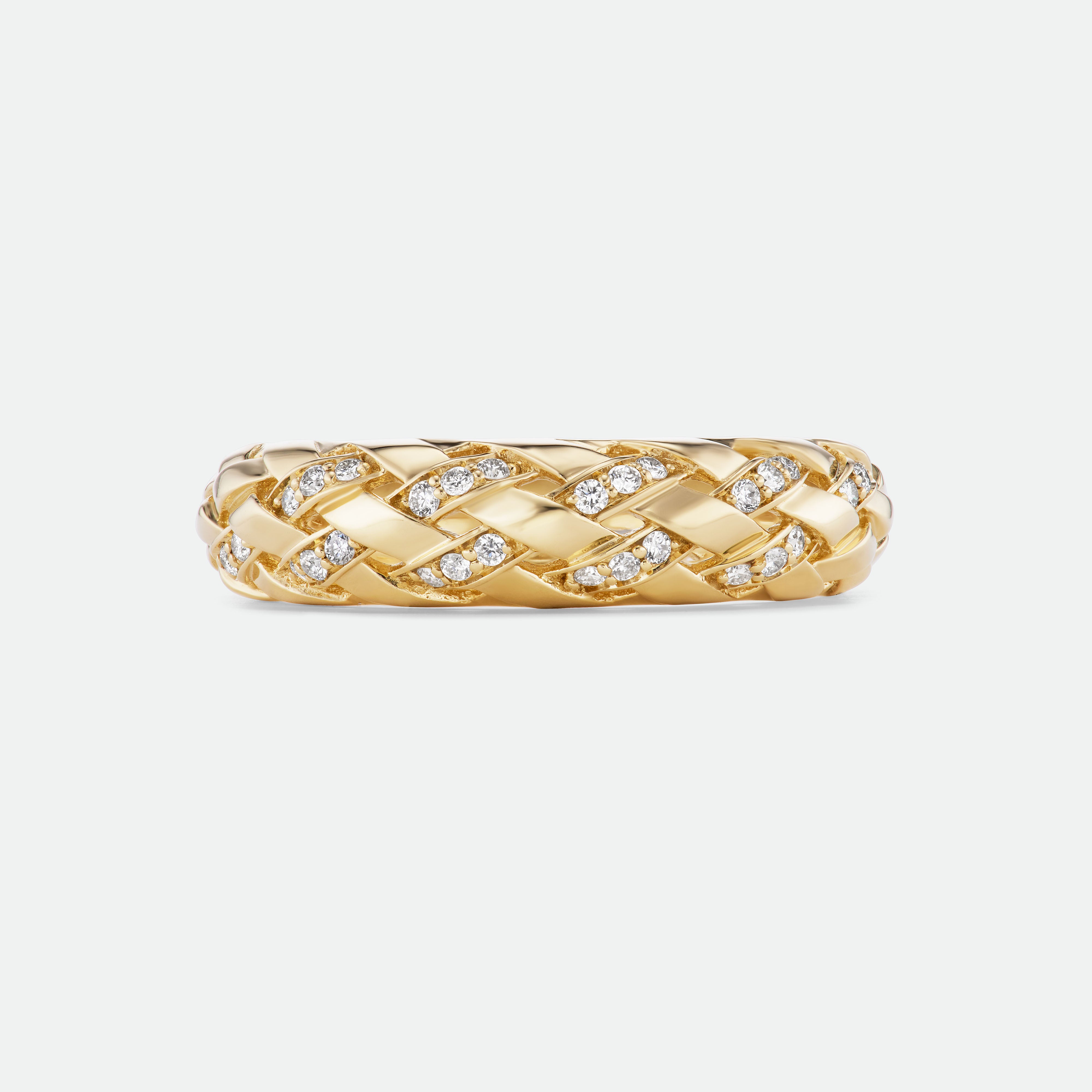 Woven Band 01, Pave